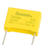 TS08A - 310VAC Metallized Polypropylene Film Capacitor For Capacitive Divider- X2