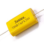 TS04B - Metallized Polyester Film Capacitor - Axial - Oval