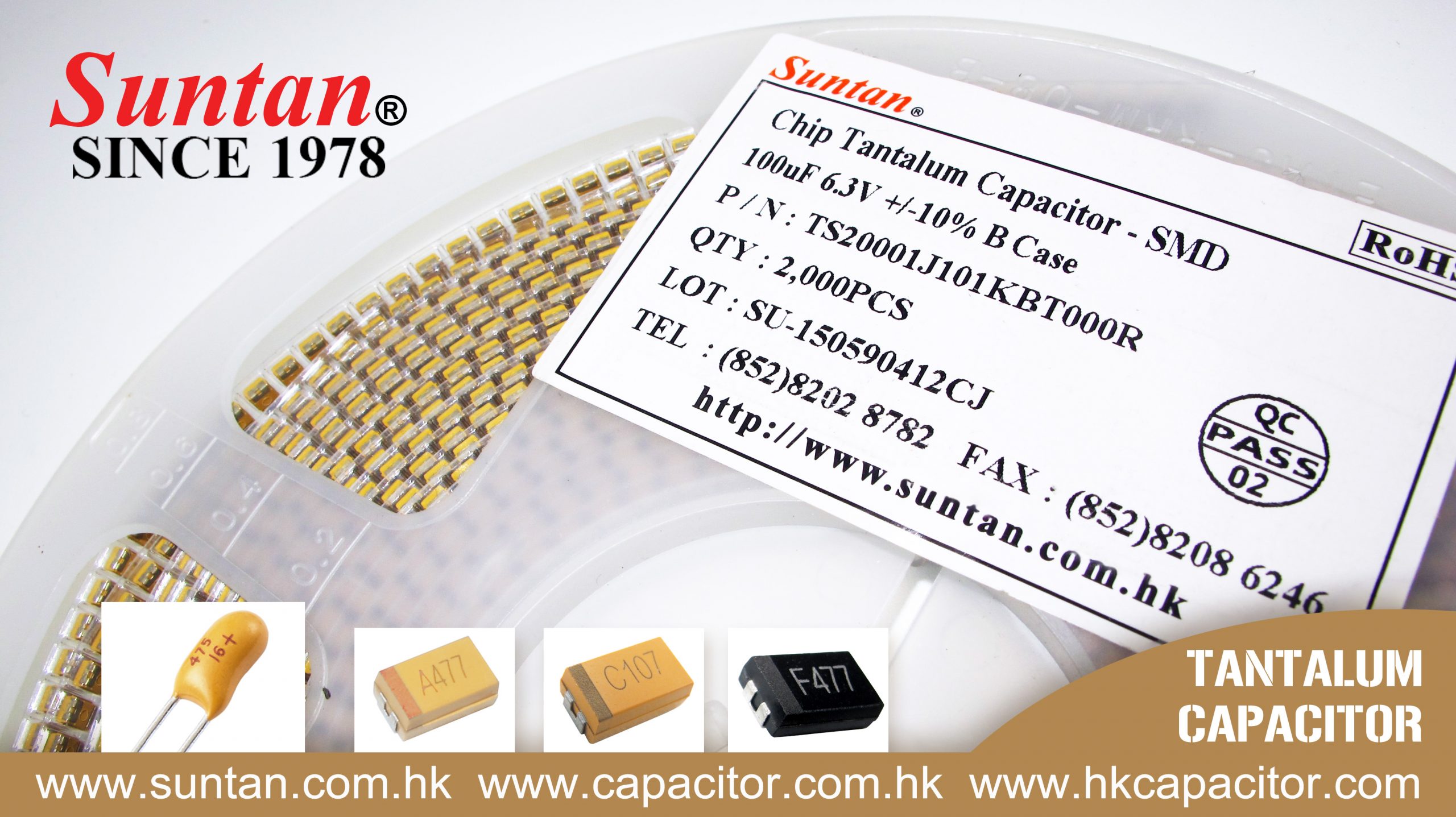 Exploring Suntan's TS20S: Advanced Conductive Polymer Chip Tantalum Capacitors for Next-Gen Applications