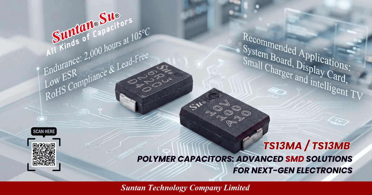 TS13MA vs TS13MB SMD polymer capacitor