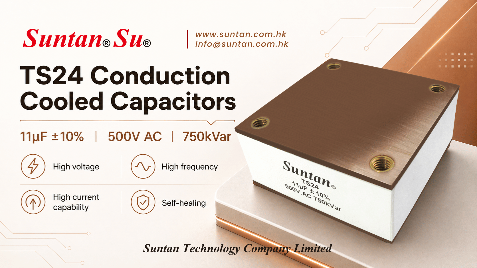 From Heat Dissipation to dv/dt: A Practical Guide to Selecting Conduction Cooled Capacitors